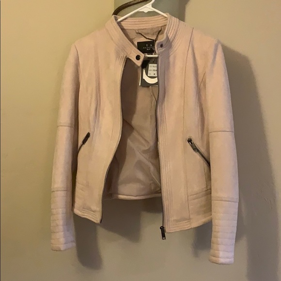 VEGAN LA coalition suede light pink jacket - Picture 6 of 8